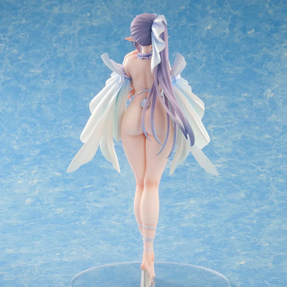 Sorana Niiro Gekka Bijin original illustration figure with flowing translucent fabric and elegant pose