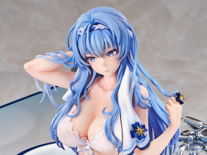 GODDESS OF VICTORY NIKKE Helm Post-Shower Moment 1/7 scale figure featuring Helm seated on a bathtub in sheer nightwear