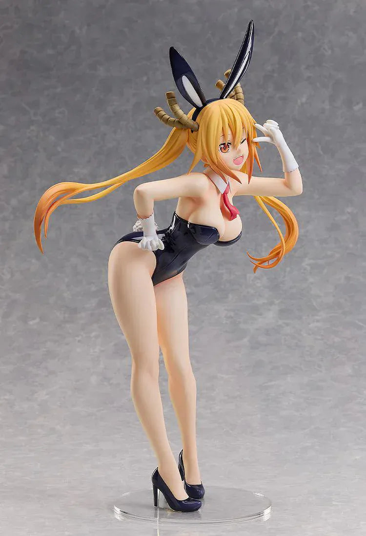 Miss Kobayashi's Dragon Maid Tohru Bare Leg Bunny Ver. 1/4 scale figure with bunny outfit and dynamic pose