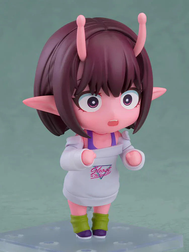 Milky Subway The Galactic Limited Express Nendoroid Chiharu figure with pink skin, horns, and chibi alien design