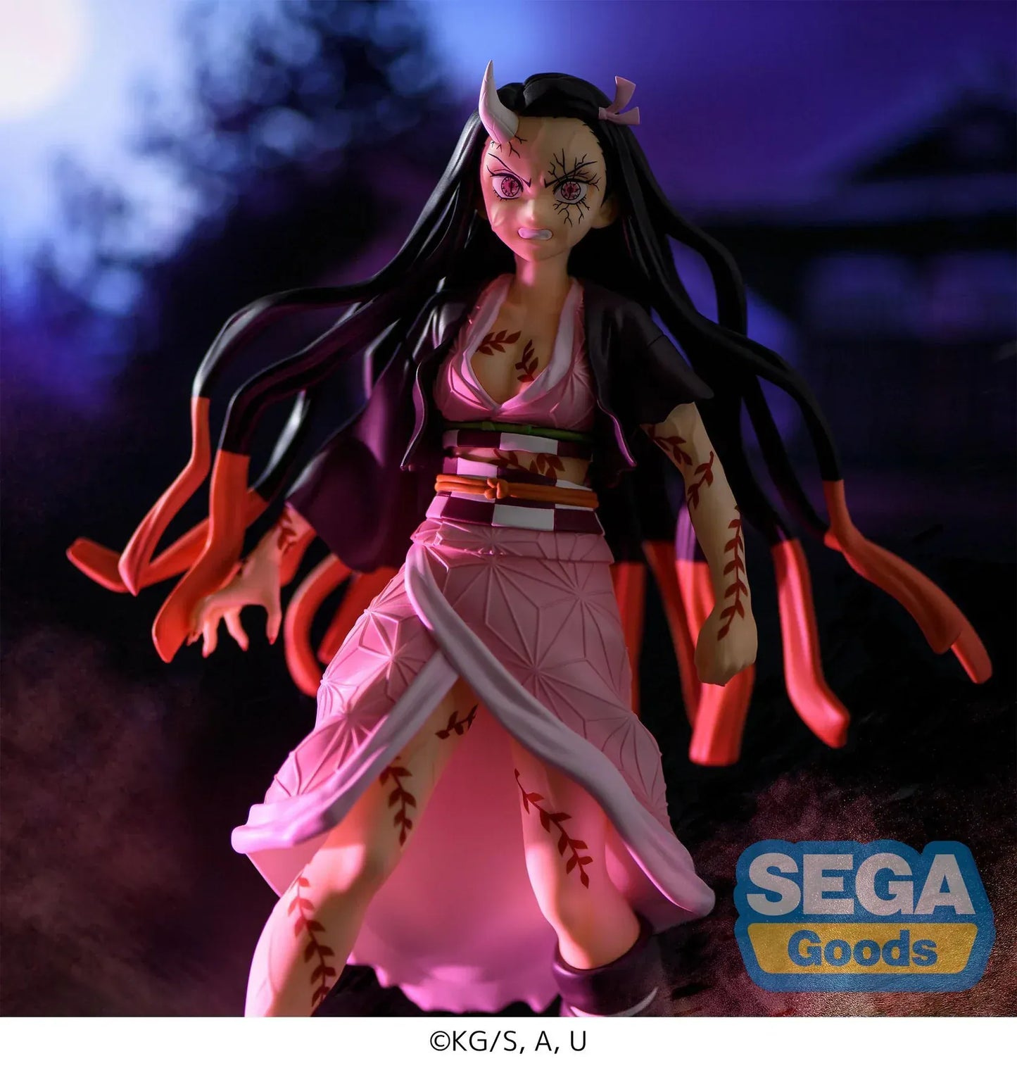 Demon Slayer Nezuko Kamado Demon Form Advancing Version FiGURiZMa figure SEGA anime collectible