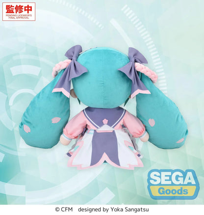Hatsune Miku New Semester Fuwa Petit large plush by SEGA Goods