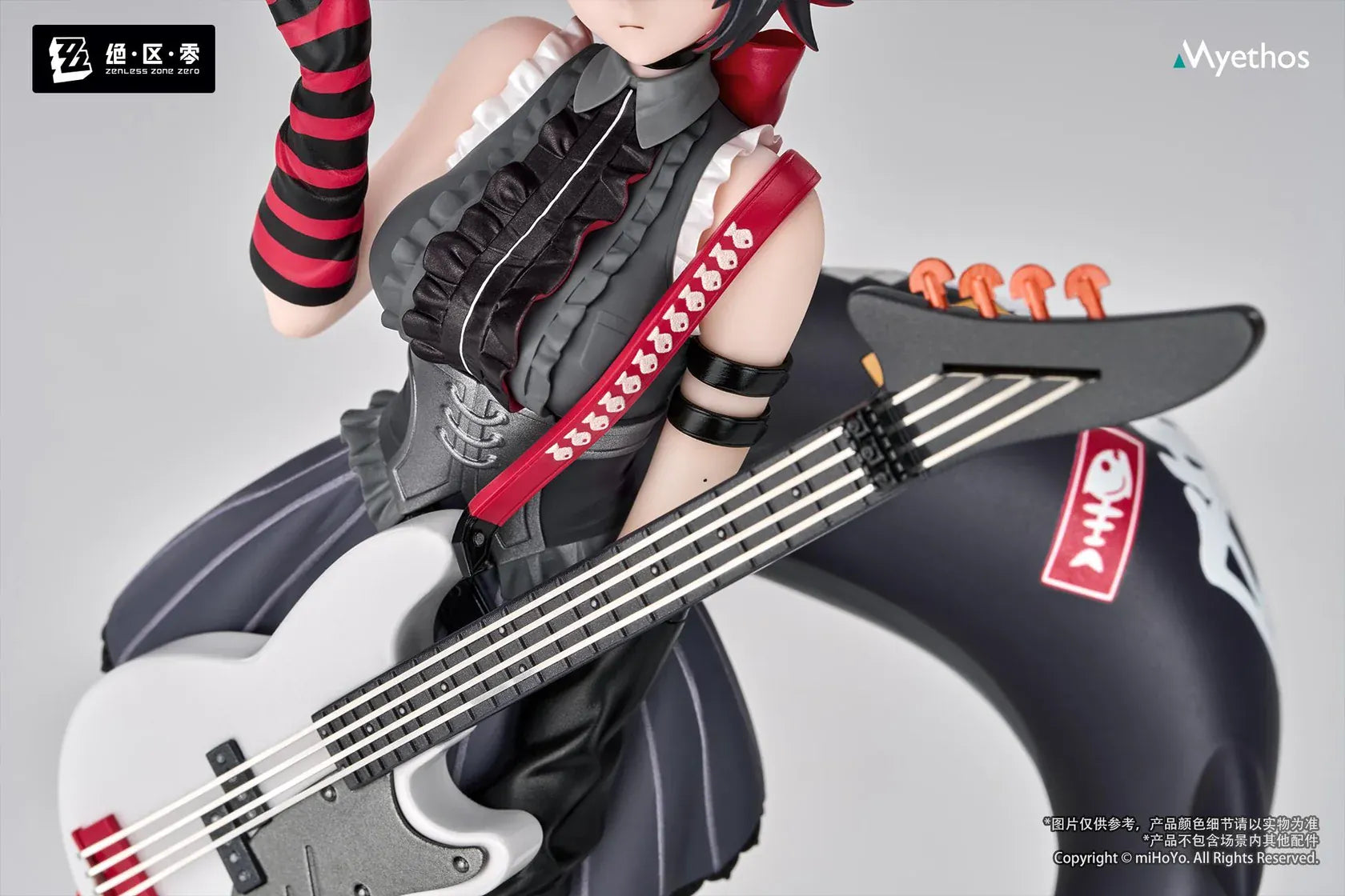 Zenless Zone Zero Gift+ Ellen Joe Sparkling Wonderland Ver. 1/8 scale figure holding a guitar with her signature shark tail
