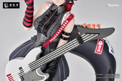 Zenless Zone Zero Gift+ Ellen Joe Sparkling Wonderland Ver. 1/8 scale figure holding a guitar with her signature shark tail