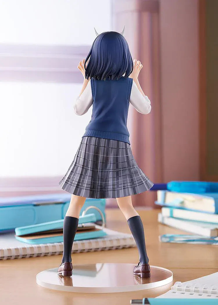 RuriDragon Pop Up Parade L Ruri Aoki figure with horns school uniform and playful claw pose by Good Smile Company
