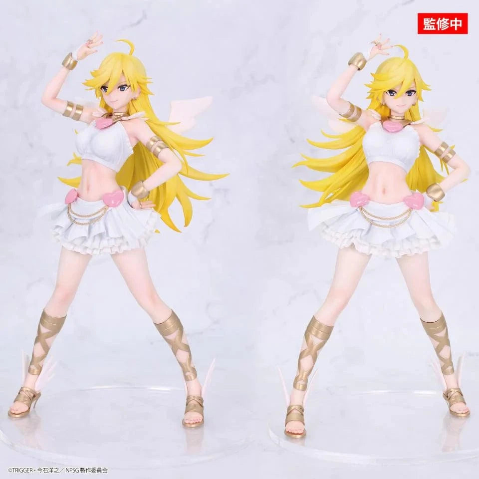 New Panty & Stocking with Garterbelt Panty Brilliant Figure in white and gold outfit with long yellow hair