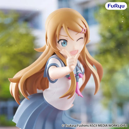 Oreimo Kirino Kousaka Muchute figure FuRyu anime collectible school uniform wink pose