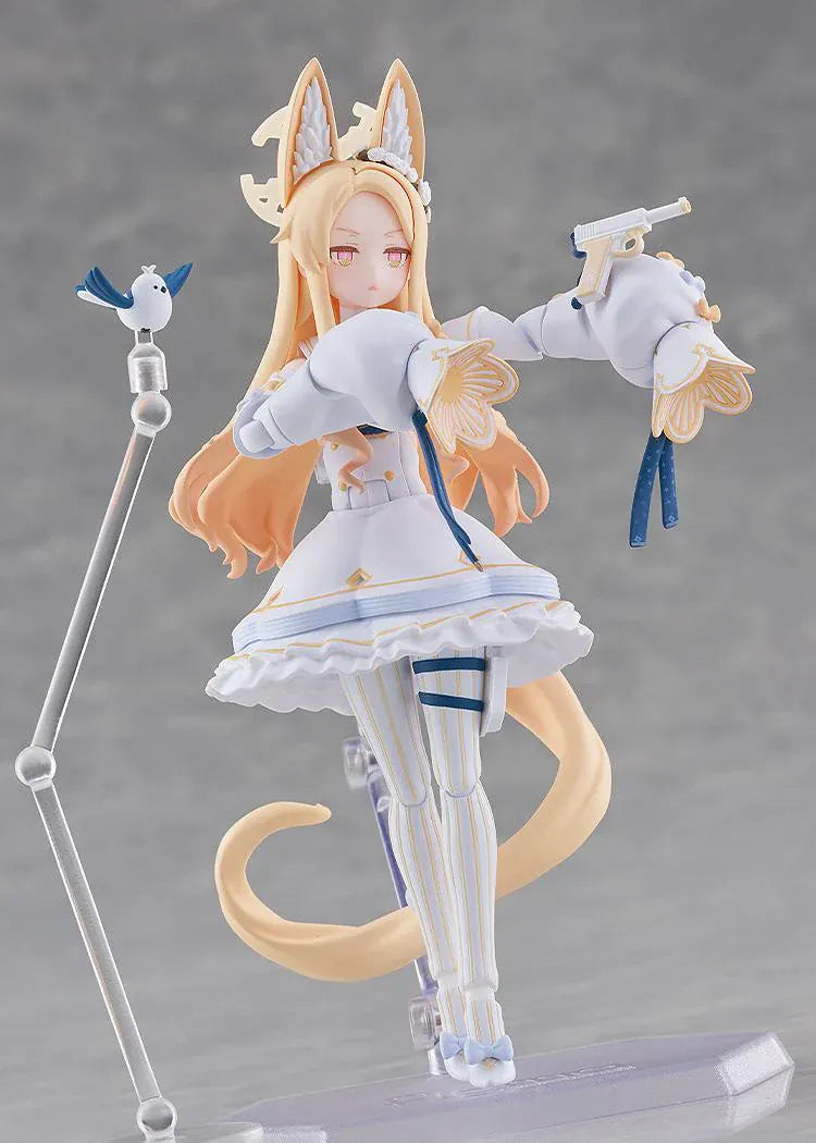 Blue Archive figma Seia Yurizono articulated figure in her signature Trinity General School outfit