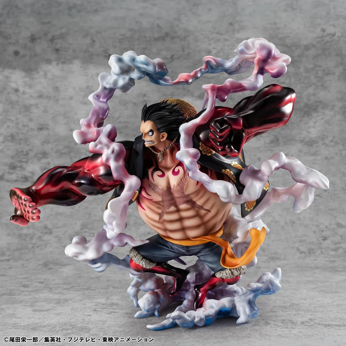 Portrait of Pirates One Piece SA-Maximum Monkey D. Luffy Gear4 Bounce-Man 10th Limited Ver. Figure