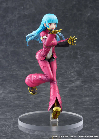Kula Diamond The King of Fighters XV limited edition 1/7 scale figure in pink battle outfit with dynamic pose