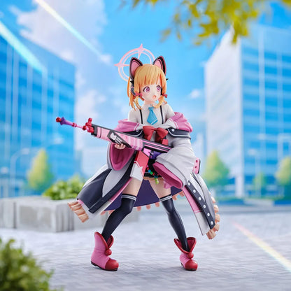 Blue Archive Momoi 1/6 scale figure holding pink rifle with cat-ear headset