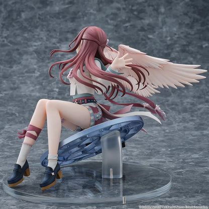 Amana Osaki Gardienne Tourmaline 1/6 scale figure with wings seated on clock base with handbag