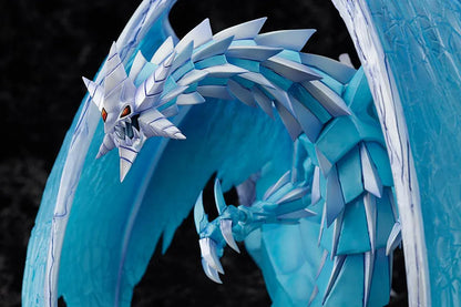 Yu-Gi-Oh Brionac Dragon of the Ice Barrier figure with translucent blue wings and icy armor