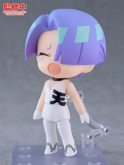 New PANTY & STOCKING with GARTERBELT Nendoroid Polyester figure with blue-purple hair and a white outfit.