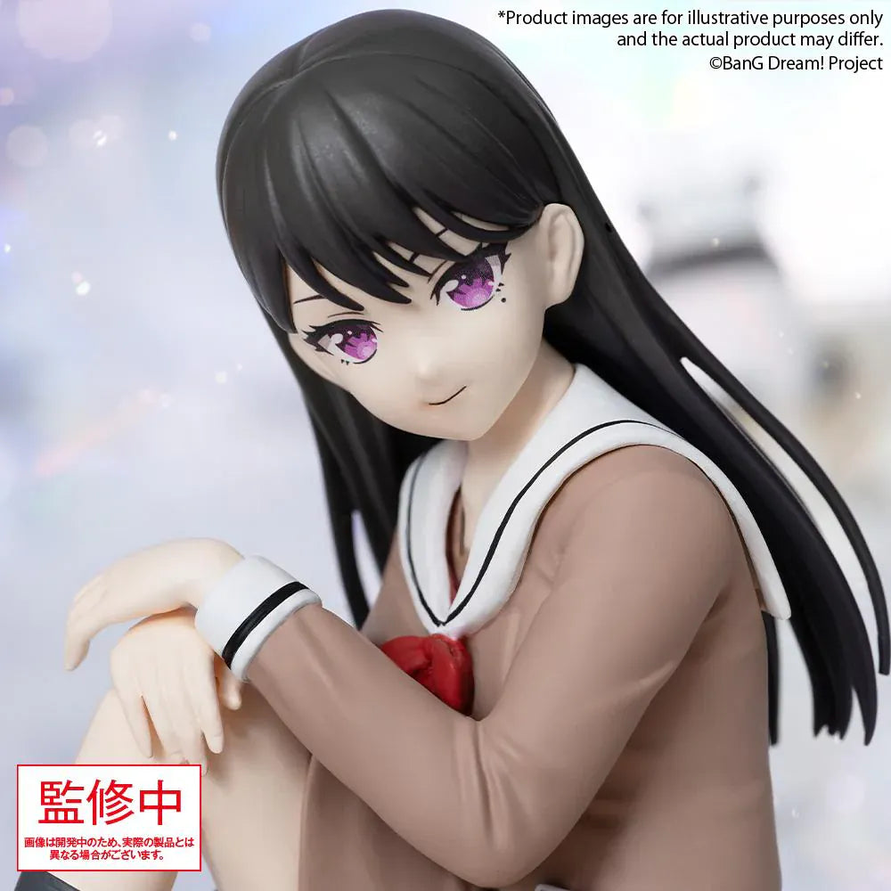 BanG Dream It's MyGO Taki Shiina School Uniform Ver Premium Figure seated pose