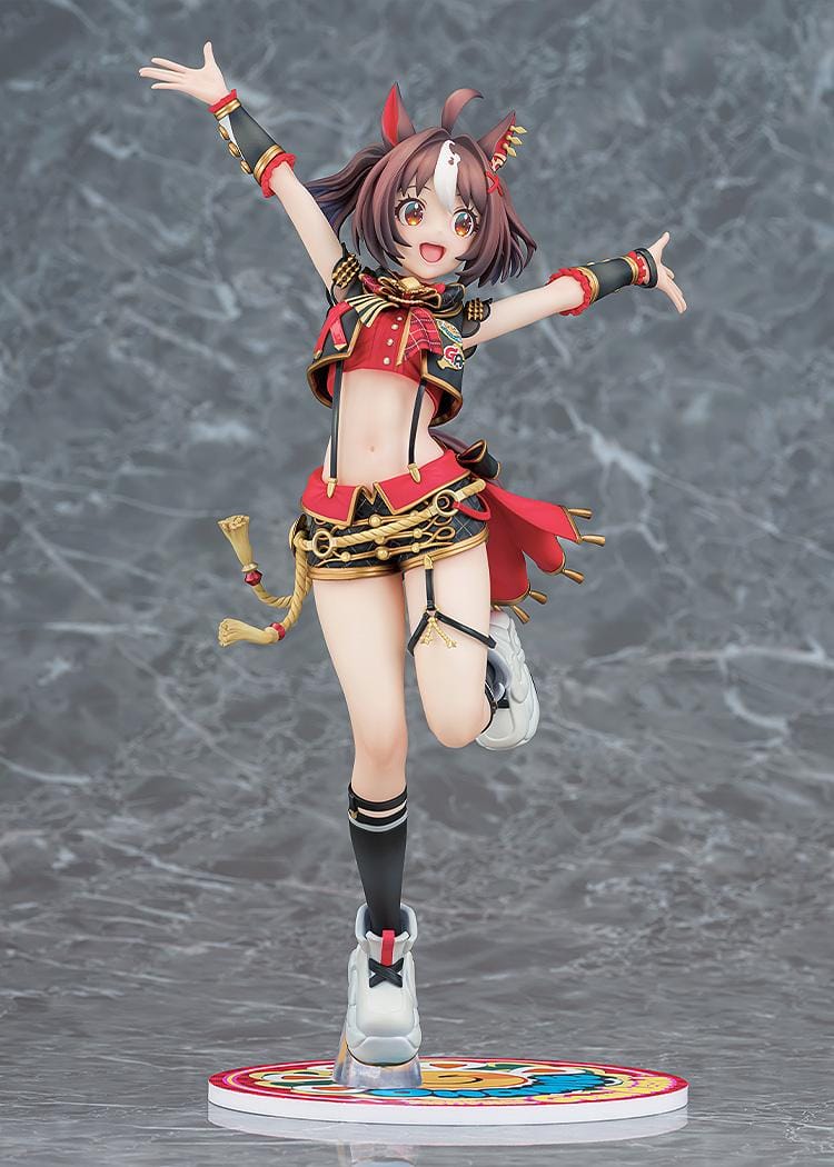 Gran Alegria 1/7 scale figure Umamusume Pretty Derby anime figure dynamic pose race outfit colorful base