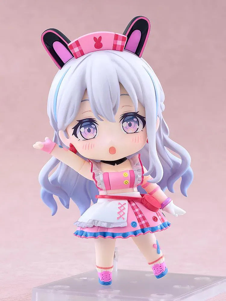 BanG Dream! Nendoroid Nonoka Miyanaga figure in a colorful stage outfit with interchangeable face plates and accessories