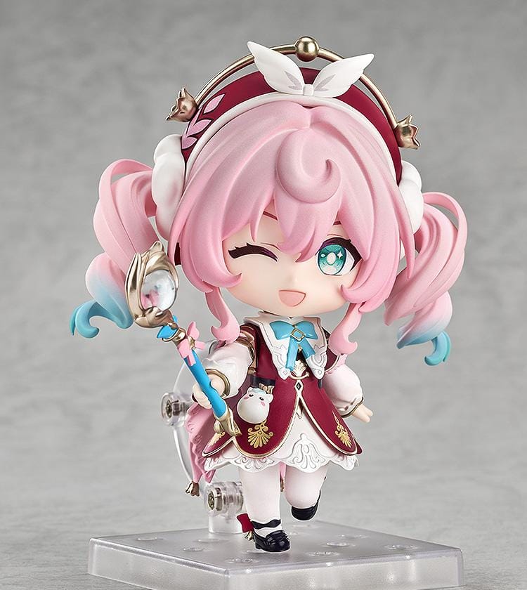 Honkai Star Rail Nendoroid 2953 Hyacine chibi figure with accessories and pastel outfit