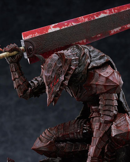 Berserk POP UP PARADE Guts Berserker Armor Bloody Paint Ver. L Size figure wielding the Dragon Slayer sword