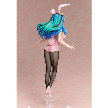 Urusei Yatsura Lum Bunny Ver 1/4 Scale Figure wearing a pink bunny suit with black fishnet tights and pink heels