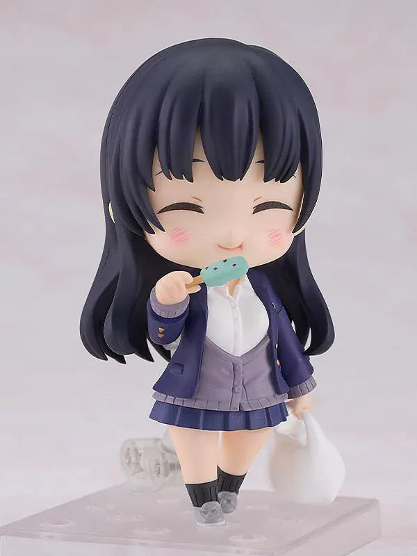 The Dangers in My Heart Nendoroid Anna Yamada reissue chibi figure wearing school uniform and waving