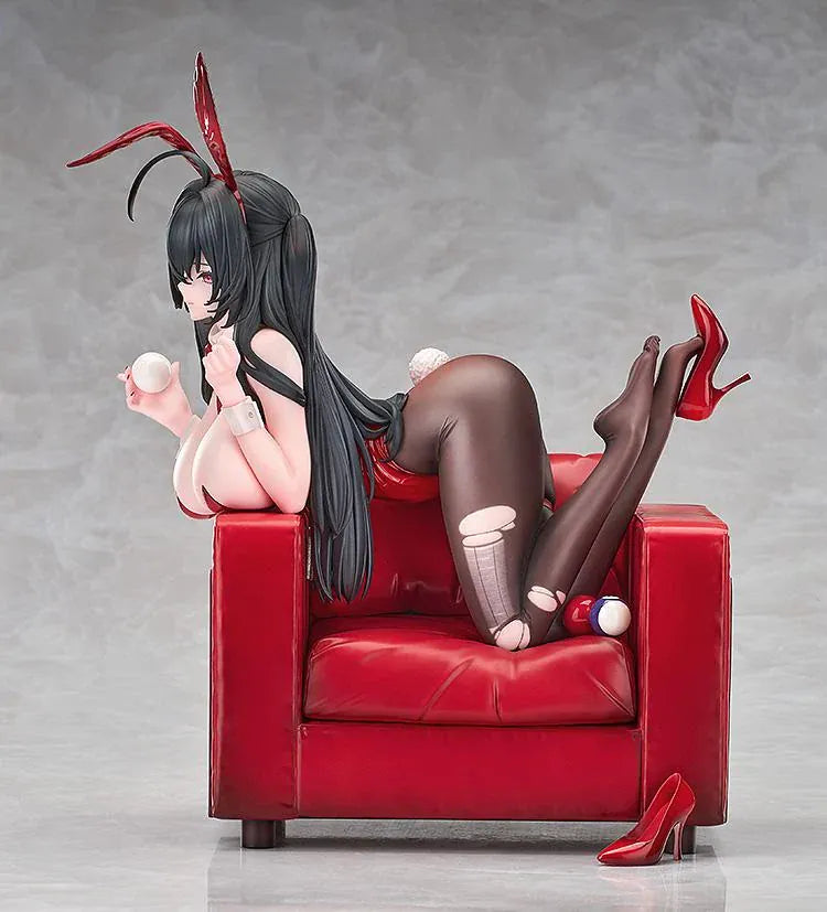 Azur Lane Taihou Fun on the Baize Illustration Ver. 1/7 scale figure in bunny outfit posing on red chair
