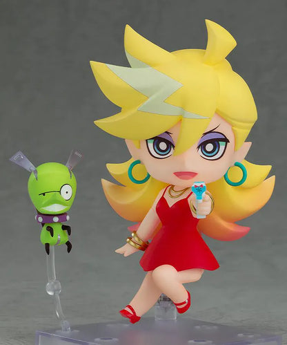 New Panty and Stocking with Garterbelt Nendoroid Panty New Version anime figure with Chuck accessory and red dress