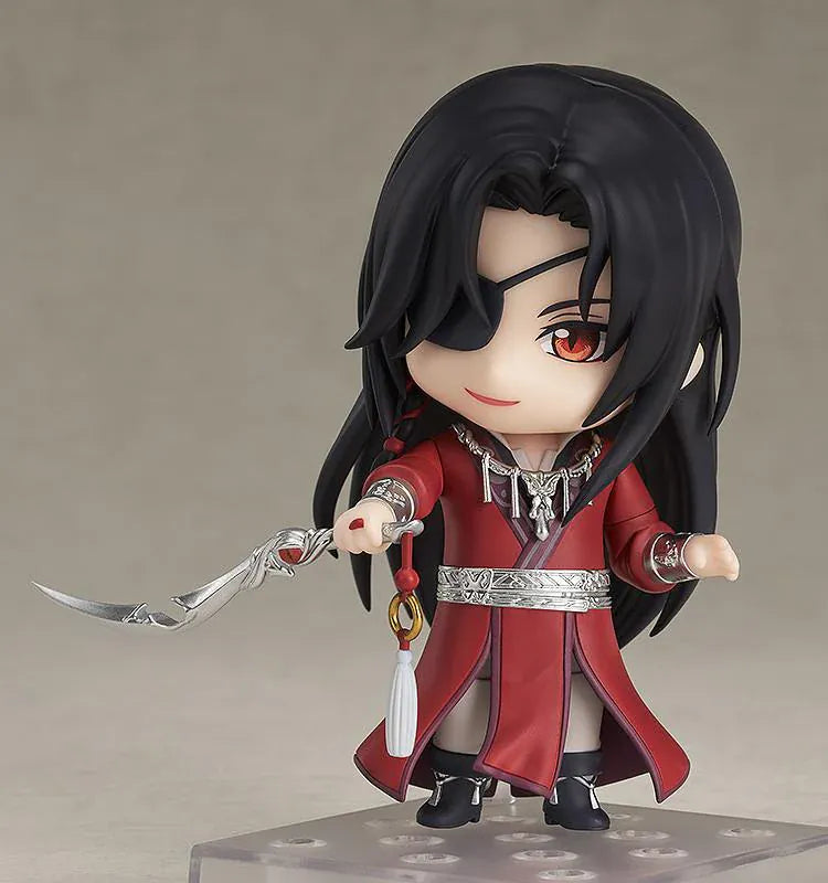 Heaven Official's Blessing Nendoroid Hua Cheng Figure Rerelease with red outfit and eyepatch