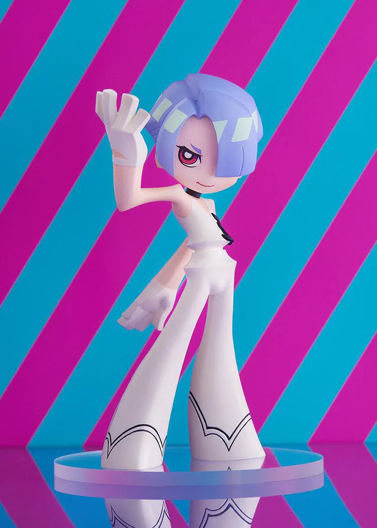 New PANTY & STOCKING with GARTERBELT POP UP PARADE Polyester Figure with light purple hair, white outfit, glove, and flared pants