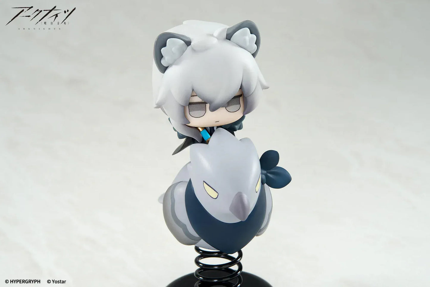 Arknights SilverAsh Happy Shake springy chibi figure
