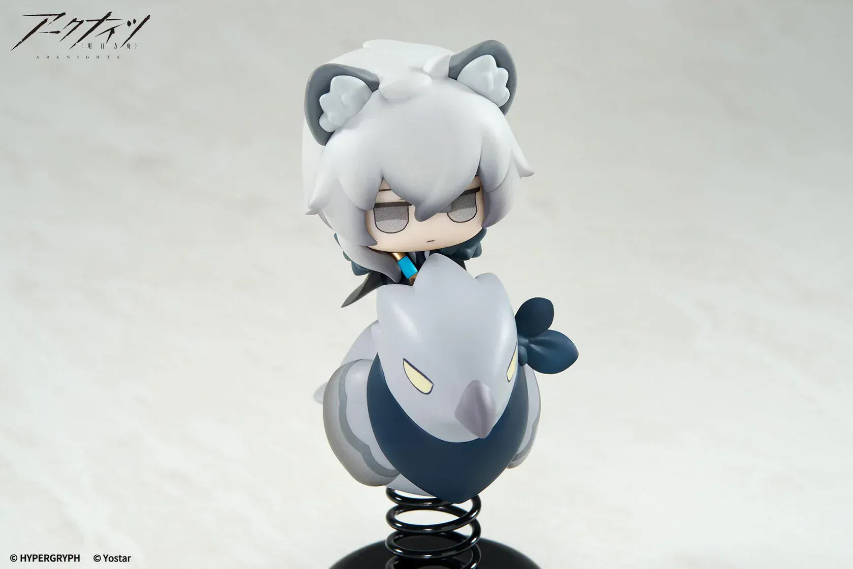 Arknights SilverAsh Happy Shake springy chibi figure