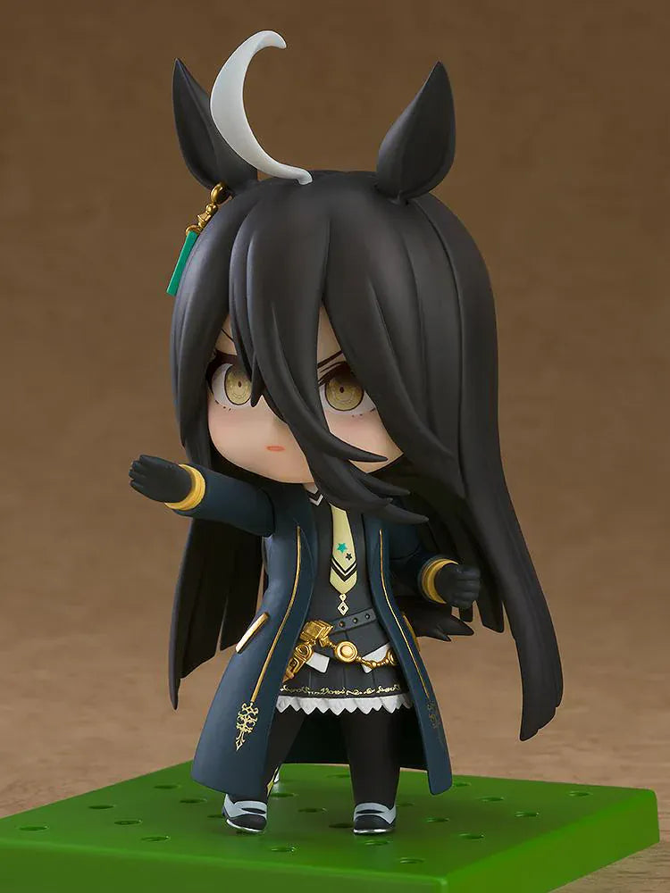 Manhattan Cafe Nendoroid figure from Uma Musume Pretty Derby with chibi design and coffee theme