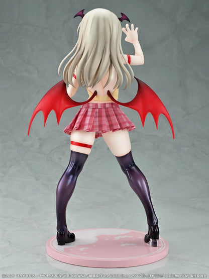 Fate kaleid liner Prisma Illya Licht Nameless Girl Illyasviel von Einzbern Sweet Devil Ver. 1/4 scale figure with devil-themed outfit