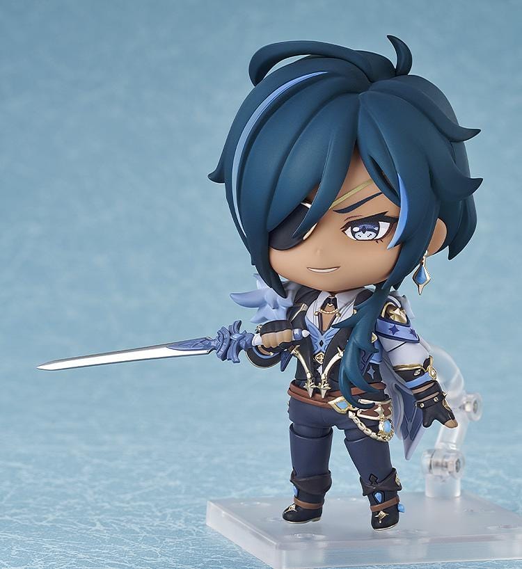 Genshin Impact Nendoroid No.2874 Kaeya with Cryo ice effect and eyepatch