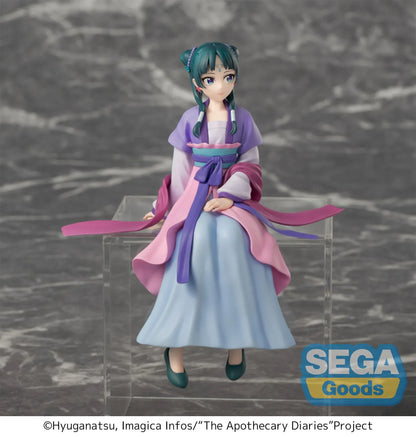 The Apothecary Diaries Maomao Moon Fairy Ver Premium Perching Figure Reissue wearing a pastel outfit in a seated pose