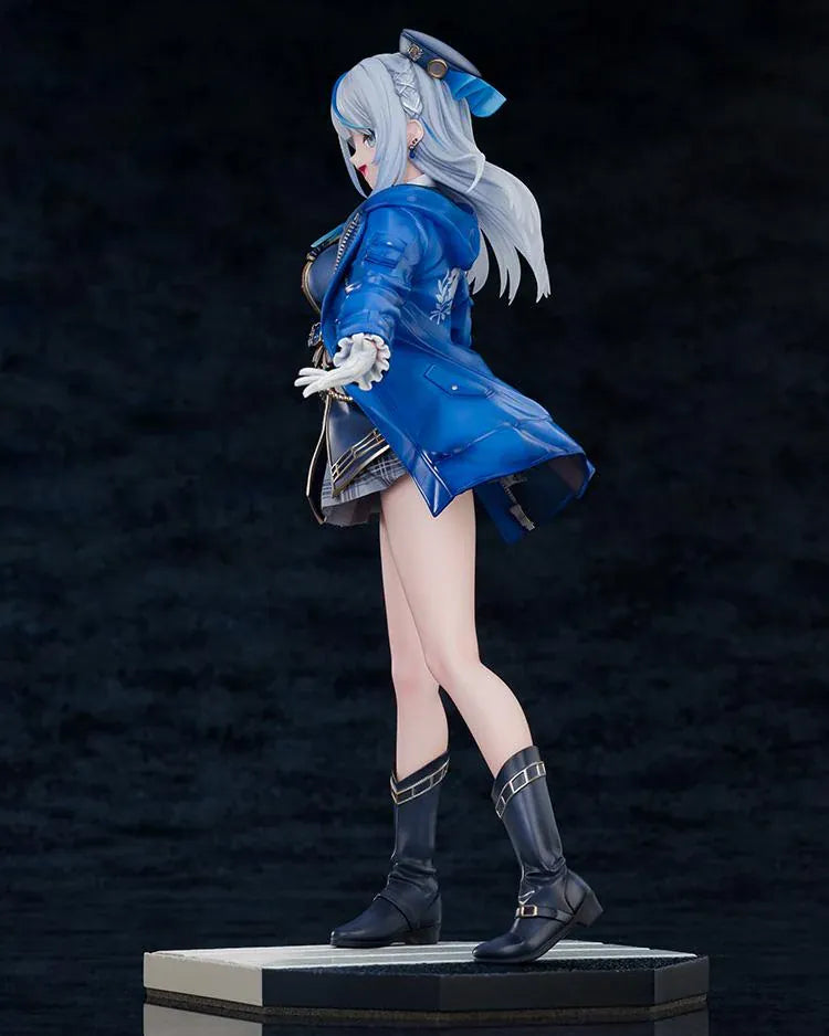 WeatherPlanet Amagai Ruka 1/7 scale figure featuring Amagai Ruka in a blue outfit with a flowing jacket and matching hat