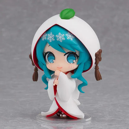 Hatsune Miku Snow Miku All Stars Figure Collection Vol. 2 boxed set featuring eight chibi Snow Miku figures in different winter-themed outfits