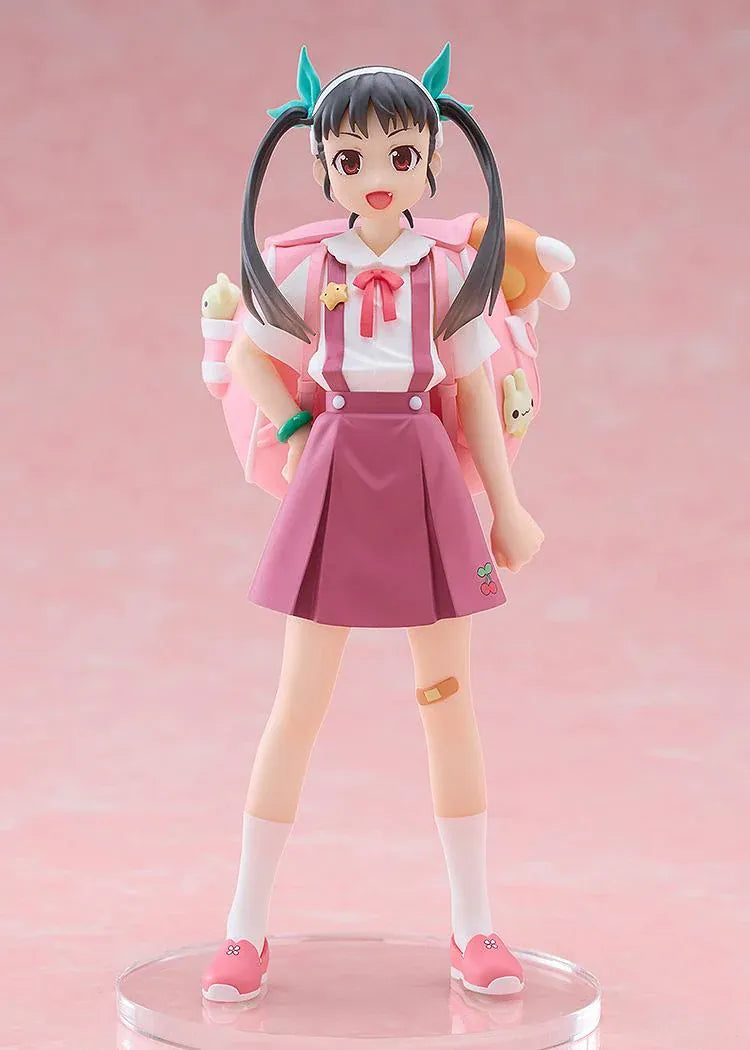 Monogatari CHILLfigg Bakemonogatari boxed set of 6 anime character figures with individual display bases and signature outfits