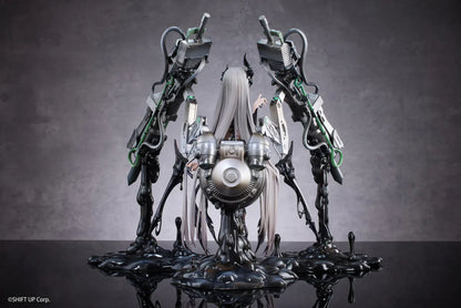 Goddess of Victory Nikke Leviathan Deluxe Edition 1/7 scale figure with large mechanical weapon systems and glossy black effect base