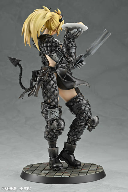 Nikaido Devil Awakening 1/7 scale Dorohedoro figure with horns tail and detailed black outfit