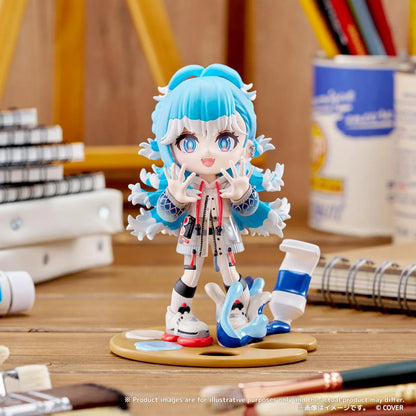 Hololive Production PalVerse Pale Kobo Kanaeru Figure with blue hair and her signature rain-inspired outfit