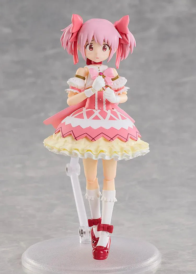 Puella Magi Madoka Magica Walpurgisnacht Rising Madoka Kaname 1/12 scale action figure wearing her new pink magical girl outfit.