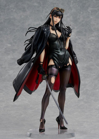 Guweiz Illustration G.A.F.C. Series IRENA figure with long black coat and sword