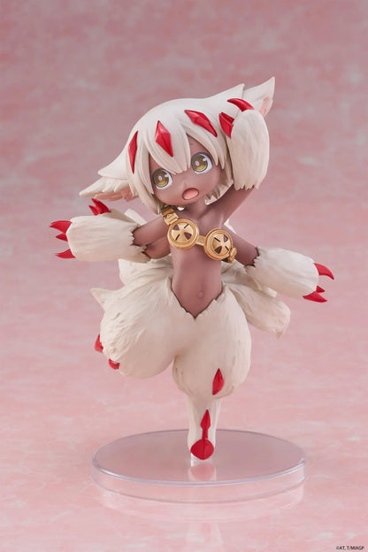 Made in Abyss: The Golden City of the Scorching Sun Faputa Coreful Figure (Re-issue) featuring Faputa in a dynamic pose with red markings and fluffy fur details.