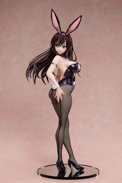 To Love-Ru Darkness Yui Kotegawa Bunny Ver. 1/3 scale figure wearing a glossy bunny suit with fishnet tights and bunny ears