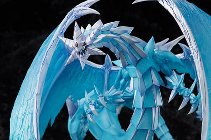 Yu-Gi-Oh Brionac Dragon of the Ice Barrier figure with translucent blue wings and icy armor