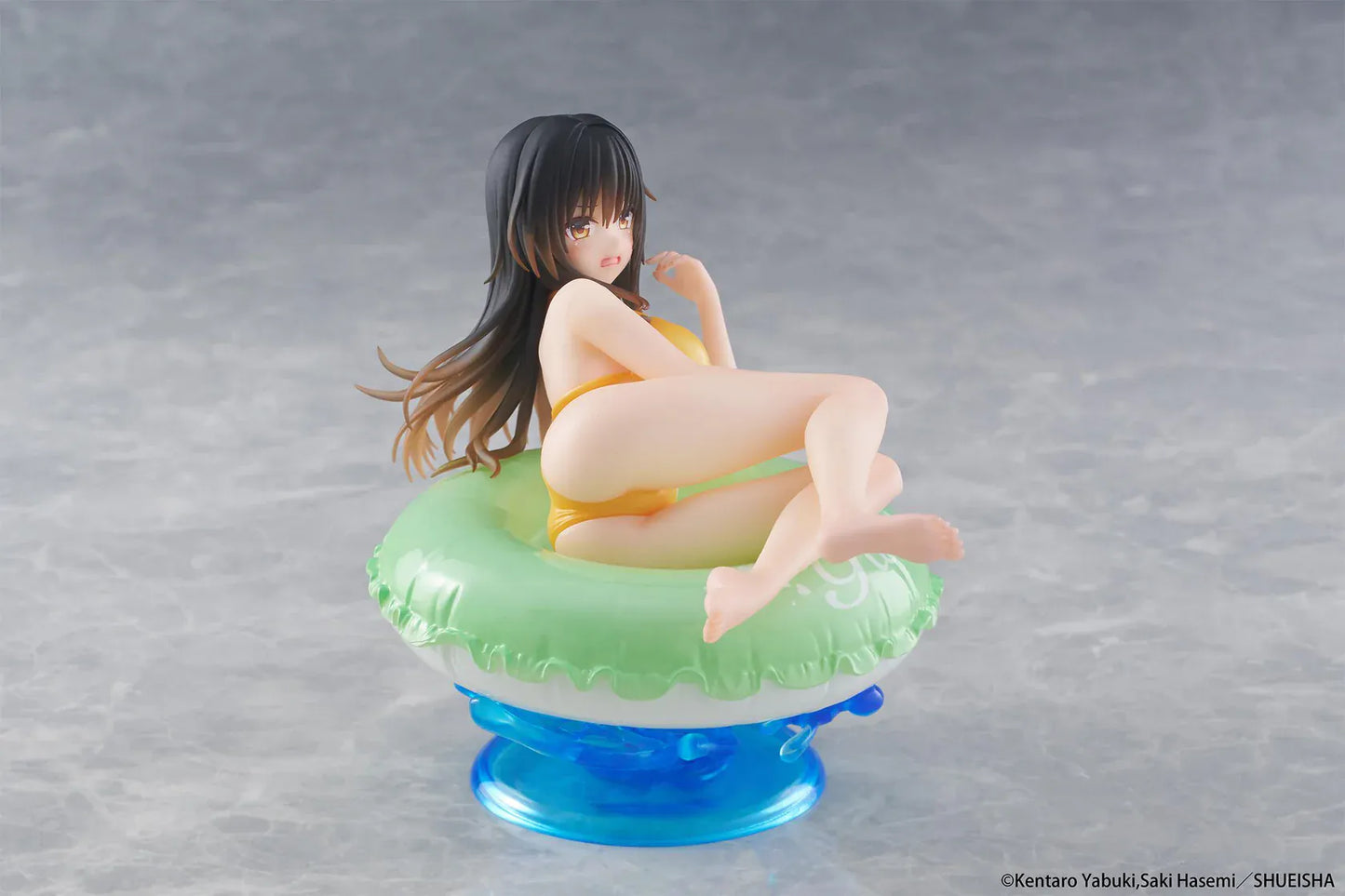 Yui Kotegawa Aqua Float Girls figure To Love Ru Darkness anime swimsuit figure with inflatable float base