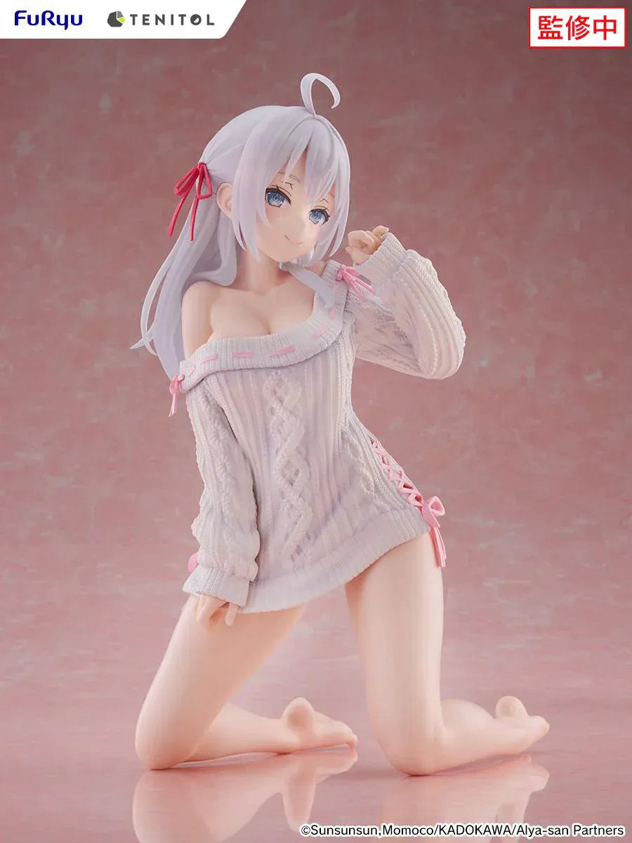 Alya knit version Tenitol Big Noodle Stopper figure Alya Sometimes Hides Her Feelings in Russian anime collectible