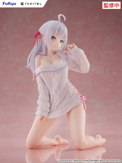 Alya knit version Tenitol Big Noodle Stopper figure Alya Sometimes Hides Her Feelings in Russian anime collectible