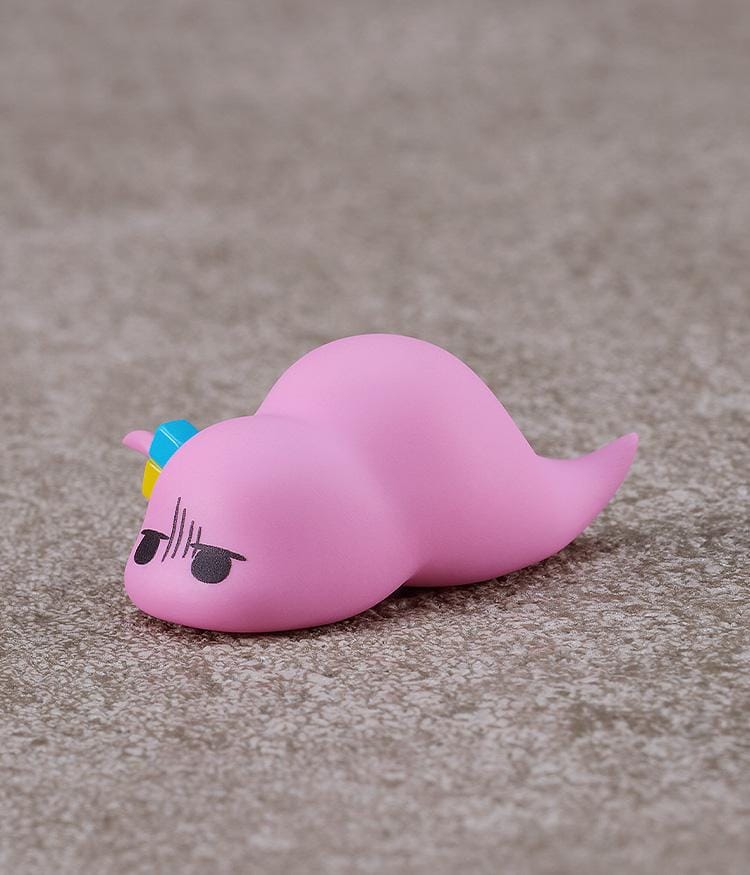 Hitori Gotoh Attention-Seeking Monster Ver. Nendoroid wearing a green monster outfit with yellow spikes, pink hair, and a tearful expression.